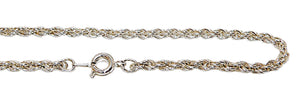 18-inch sterling silver neck chains