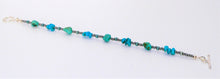 Load image into Gallery viewer, Turquoise Mt. turquoise &amp; chrysocolla (Arizona-mined) gemstones bracelet
