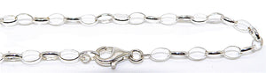 18-inch sterling silver neck chains