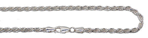 18-inch sterling silver neck chains