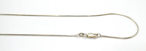 18-inch sterling silver neck chains