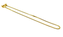 Load image into Gallery viewer, 14K gold 7-inch vintage serpentine bracelet chain
