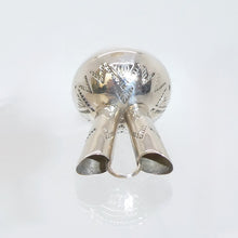 Load image into Gallery viewer, Miniature sterling wedding vase - Navajo handmade
