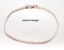 Load image into Gallery viewer, Sterling silver 8-inch rope chain bracelet
