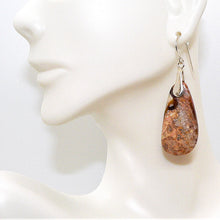 Load image into Gallery viewer, Laguna lace agate earrings with sterling French wires (3 styles)
