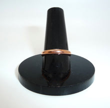 Load image into Gallery viewer, 3mm wide solid copper band ring
