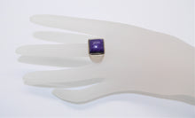 Load image into Gallery viewer, Sugilite &amp; sterling silver ring - size 8
