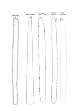 Load image into Gallery viewer, 18-inch sterling silver neck chains
