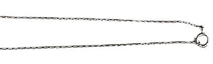 18-inch sterling silver neck chains