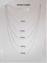 Load image into Gallery viewer, 14K gold-filled 1mm rope chains in 18 &amp; 20-inch lengths - made in USA
