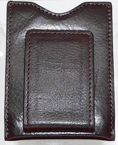 RFID protection leather money clip